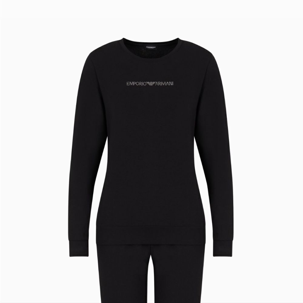 Emporio Armani black pajamas top, nwt(top only)